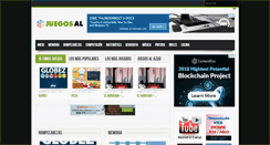 Desktop Screenshot of juegosal.com